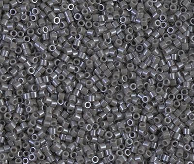 Miyuki Delica Bead 15 0, DBS0268, Opaque Smoke Luster Fashion