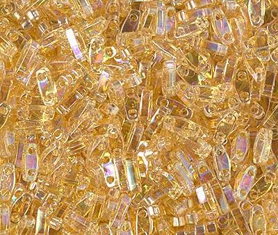 Miyuki Quarter Tila Bead, QTL-0251, Transparent Light Topaz AB Hot on Sale