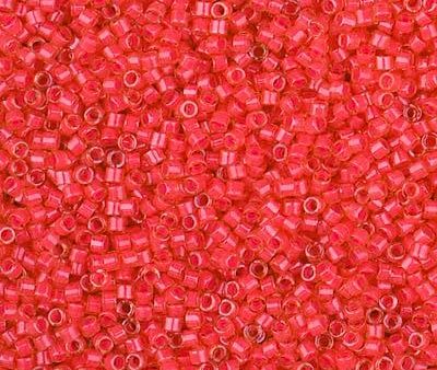 Miyuki Delica Bead 11 0 - DB2051 - Luminous Poppy Red For Sale