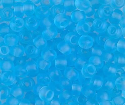 Miyuki 6 Round Seed Bead, 6-148F, Matte Transparent Aqua Sale