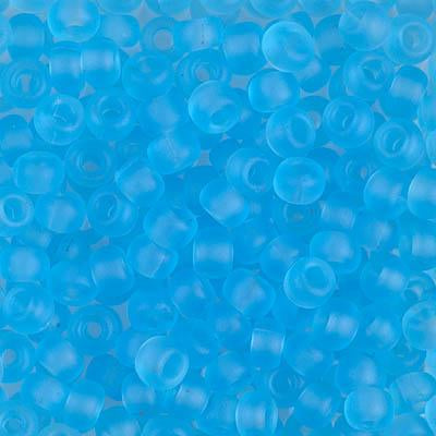 Miyuki 6 Round Seed Bead, 6-148F, Matte Transparent Aqua Sale