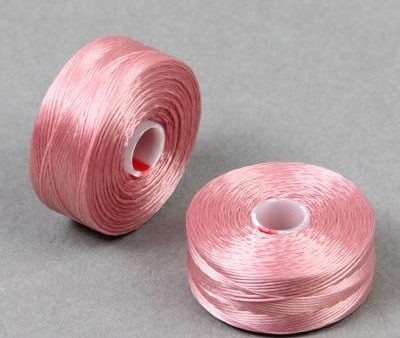 C-Lon Size D Beading Thread - 1 Bobbin - Rose Online