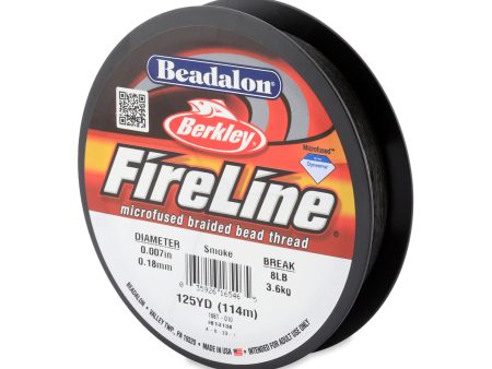 Fireline 8lb Smoke Grey 125 yards For Discount