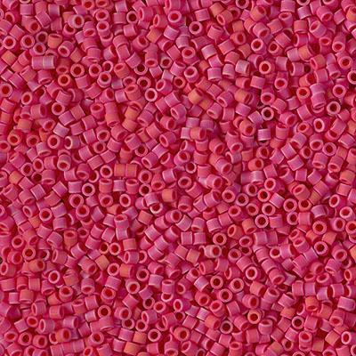 Miyuki Delica Bead 15 0, DBS0362, Matte Opaque Red Luster Fashion