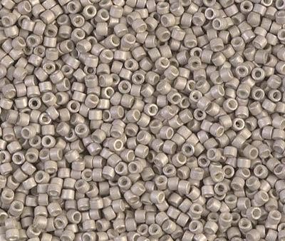 Miyuki Delica Bead 11 0 - DB1176 - Galvanized Matte Ash Gray Supply