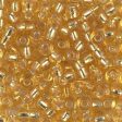 Miyuki 6 Round Seed Bead, 6-3, Silver Lined Gold Sale