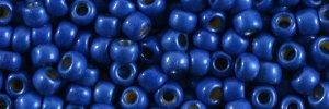 Toho 8 0 Round Japanese Seed Bead, TR8-585FPF, Matte Royal Blue Galv PermaFinish Hot on Sale