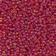 Miyuki 11 Round Seed Bead, 11-1010, Silver Lined Flame Red AB Online