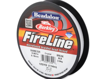 Fireline 8lb Crystal 125 yards For Sale