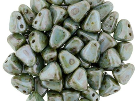 Nib-Bit Beads, Luster Opaque Green, 8 grams For Discount