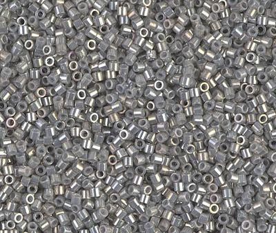 Miyuki Delica Bead 15 0, DBS0251, Opaque Smoke Gray Luster Online Hot Sale