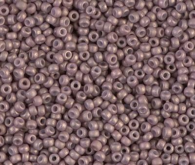 Miyuki 11 Round Seed Bead, 11-2027, Matte Opaque Dusty Mauve Hot on Sale