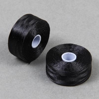 C-Lon Size D Beading Thread - 1 Bobbin - Black For Cheap