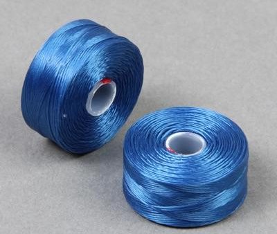 C-Lon Size D Beading Thread - 1 Bobbin - Capri Blue Fashion