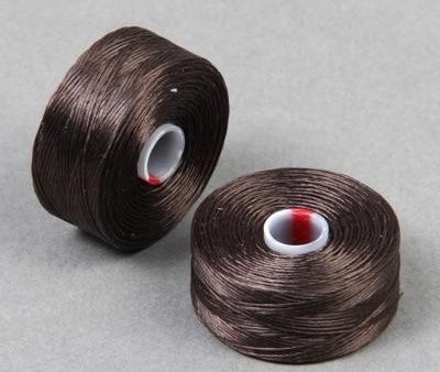 C-Lon Size D Beading Thread - 1 Bobbin - Chocolate For Cheap