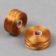 C-Lon Size D Beading Thread - 1 Bobbin - Gold Fashion