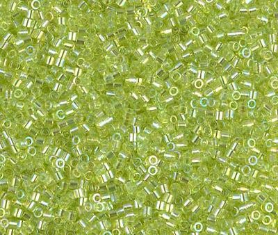 Miyuki Delica Bead 15 0, DBS0174, Transparent Chartreuse AB Fashion