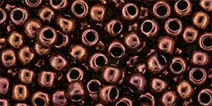 Toho 6 0 Round Japanese Seed Bead, TR6-222, Dark Bronze on Sale