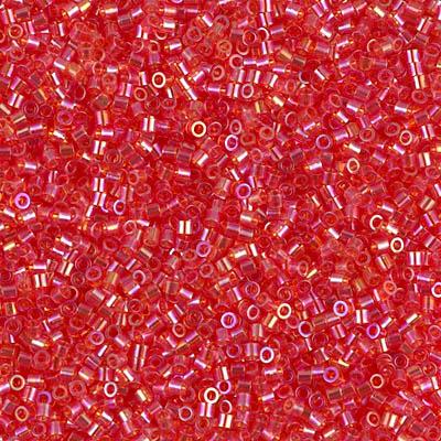 Miyuki Delica Bead 15 0, DBS0172, Transparent Red AB For Sale