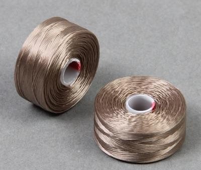 C-Lon Size D Beading Thread - 1 Bobbin - Ash Online Hot Sale