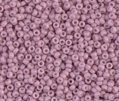 Miyuki 11 Round Seed Bead, 11-2024, Matte Opaque Dusty Orchid Discount