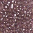 Miyuki 6 Round Seed Bead, 6-12, Silver Lined Smoky Amethyst (was 142S), 10 grams Sale