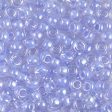 Miyuki 6 Round Seed Bead, 6-222, Orchid Lined Crystal Hot on Sale