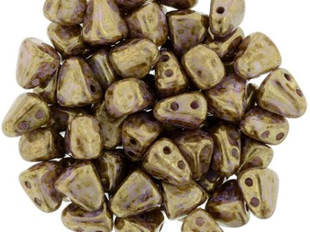 Nib-Bit Beads, Luster Opaque Gold Smoky Topaz, 8 grams Sale