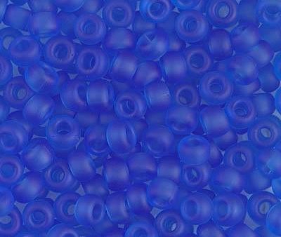 Miyuki 6 Round Seed Bead, 6-150F, Matte Transparent Sapphire Discount