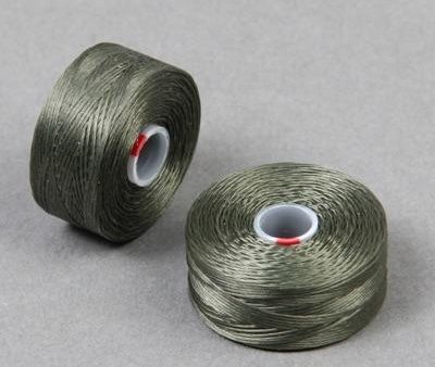 C-Lon Size D Beading Thread - 1 Bobbin - Olive Discount