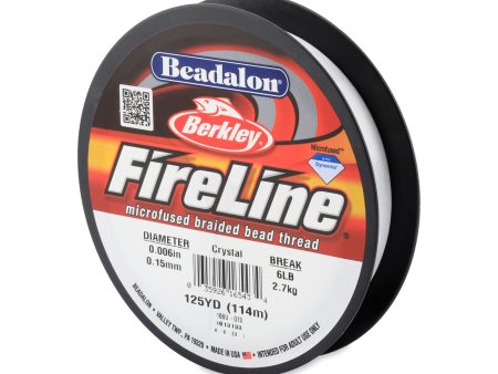 Fireline 6lb Crystal 125 yards Hot on Sale