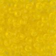 Miyuki 6 Round Seed Bead, 6-136F, Matte Transparent Yellow For Cheap