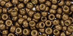 Toho 8 0 Round Japanese Seed Bead, TR8-594FPF, Matte Bronze Galv PermaFinish Cheap