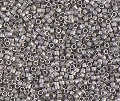 Miyuki Delica Bead 11 0 - DB0338 - Matte Palladium Plated Hot on Sale