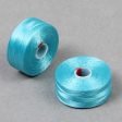 C-Lon Size D Beading Thread - 1 Bobbin - Turquoise Blue Online