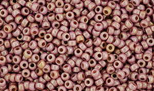 Matubo 11 0 Seed Beads, Luster Opaque Dark Pink, 8 grams For Cheap