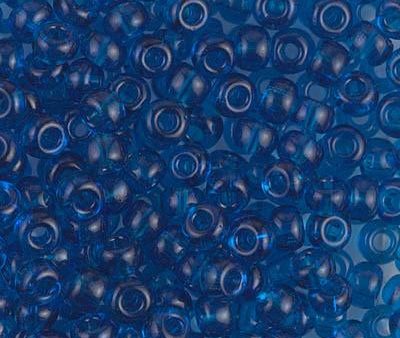 Miyuki 6 Round Seed Bead, 6-149, Transparent Capri Blue Hot on Sale