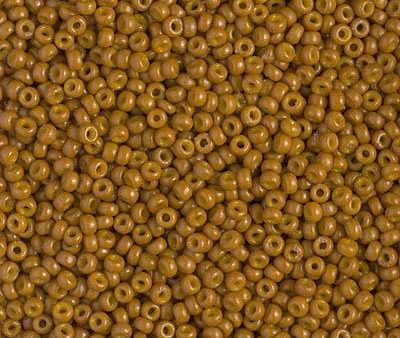 Miyuki 11 Round Seed Bead, 11-4460, Duracoat Opaque Toast For Sale