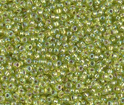 Miyuki 11 Round Seed Bead, 11-1014, Silver Lined Chartreuse AB Online Sale