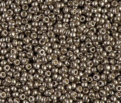 Miyuki 11 Round Seed Bead, 11-4222, Duracoat Galvanized Pewter Online