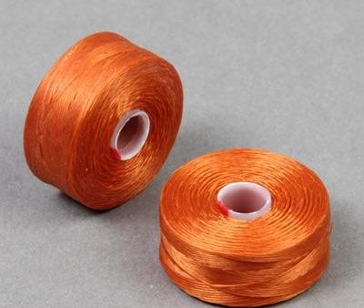 C-Lon Size D Beading Thread - 1 Bobbin - Light Copper Discount