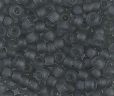 Miyuki 6 Round Seed Bead, 6-152F, Matte Transparent Gray Discount