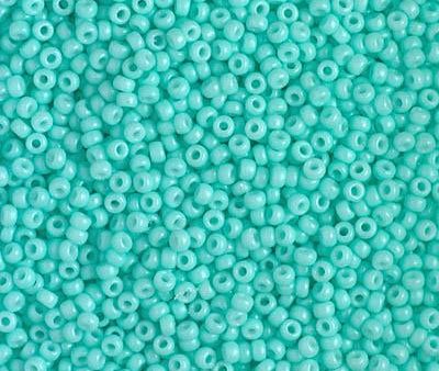 Miyuki 11 Round Seed Bead, 11-4472, Duracoat Opaque Catalina Hot on Sale