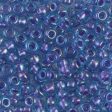 Miyuki 6 Round Seed Bead, 6-1827, Sparkling Purple Lined Aqua Luster Online Sale