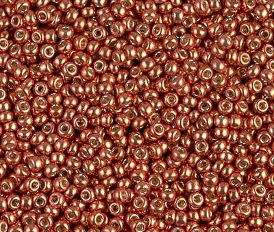 Miyuki 11 Round Seed Bead, 11-4207, Duracoat Galvanized Pink Blush Online Hot Sale