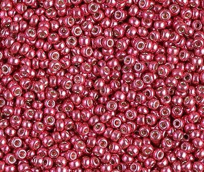 Miyuki 11 Round Seed Bead, 11-4211, Duracoat Galvanized Light Cranberry Online Hot Sale