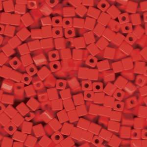 Miyuki 4mm Cube, SB-407, Opaque Red on Sale