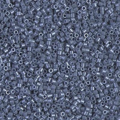 Miyuki Delica Bead 15 0, DBS0267, Opaque Blueberry Luster Supply