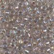 Miyuki 6 Round Seed Bead, 6-2195, Taupe Lined Crystal AB on Sale