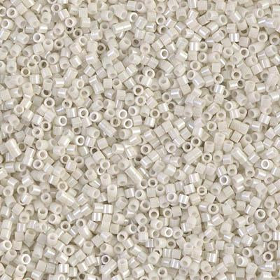 Miyuki Delica Bead 15 0, DBS0211, Opaque Limestone Luster Hot on Sale